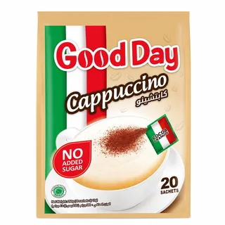 Good Day No Added Sugar Cappuccino 20 Sachets