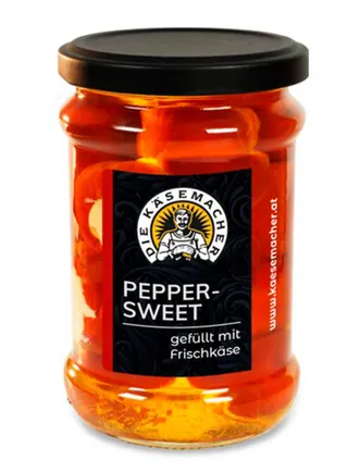 Die Kasemacher Peppersweet Filled With Fresh Cheese 250G
