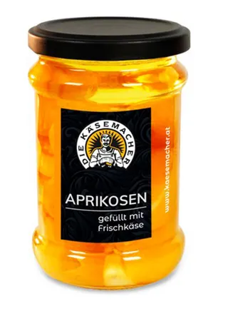 Die Kasemacher Apricots Filled With Fresh Cheese 250G