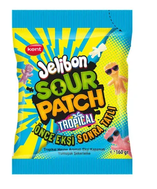 Sour Patch Tropical Gummies 160G