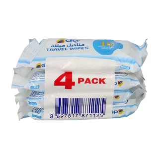 City Travel Wet Wipes 15pcs