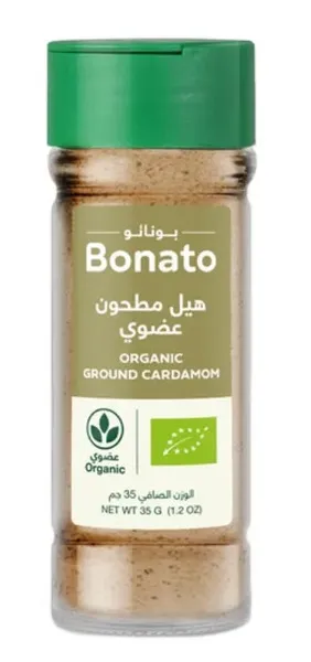 Bonato Organic Ground Cardamom 35G