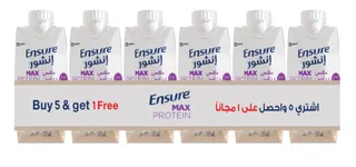 Ensure French Vanilla Max Protein Nutrition Shake 6X330Ml