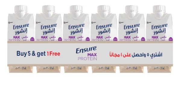 Ensure French Vanilla Max Protein Nutrition Shake 6X330Ml