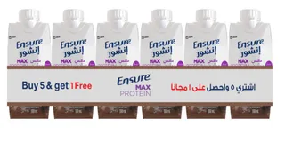 Ensure Milk Chocolate Max Protein Nutrition Shake 6X330Ml