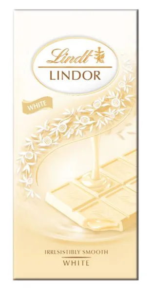 Lindt Lindor Irresistibly Smooth White Chocolate 100G