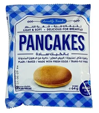 Amalfi Foods Plain Pancake 64G