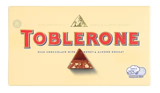 Toblerone Milk Chocolate With Honey & Almond Nougat 5X100G