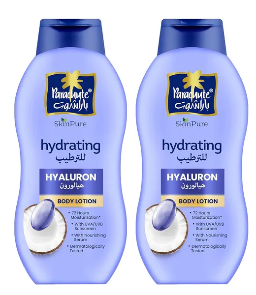 Parachute Hydrating Hyaluron Body Lotion 2X400Ml
