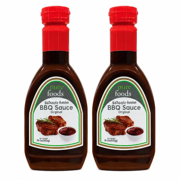 Pure Foods Original BBQ Sauce 2X510G