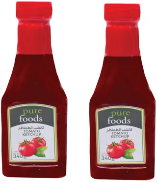Pure Foods Tomato Ketchup 2X340G