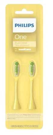 Philips One Yellow Brush Replacement Heads