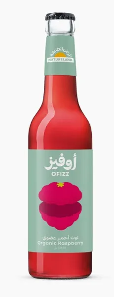 أرض الطبيعة أوفيز صودا التوت العضوي 330 مل