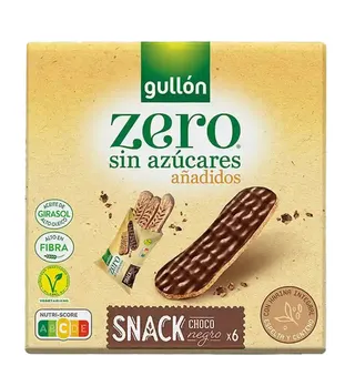 Gullon Zero Dark Chocolate Snack Biscuits 150G