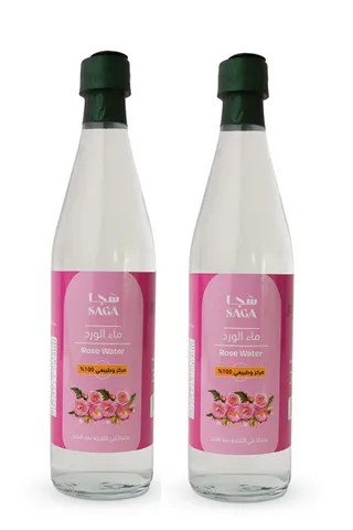 Saga Rose Water 2X450Ml