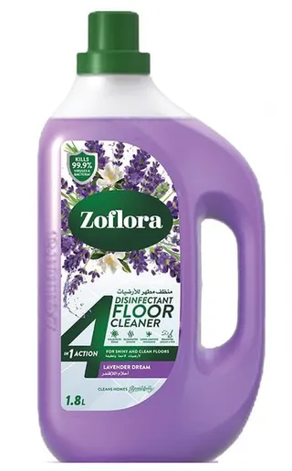 Zoflora Lavender Dream 4 In 1 Action Disinfectant Floor Cleaner 1.8L