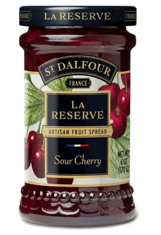 St. Dalfour Artisan Sour Cherry Fruit Spread Jam 170G