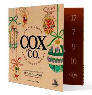 Cox & Co Advent Calendar Dark Chocolate 120G