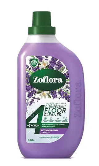 Zoflora Lavender Dream 4 In 1 Action Disinfectant Floor Cleaner 900Ml