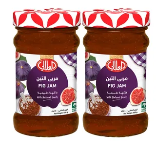 العلالي مربى التين بالفواكه الطبيعية 2X400 جم