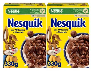 Nestle Nesquik Chocolate Cereal 2X330G