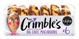 Mrs Crimble's Big Chocolate Macaroons 6Pcs