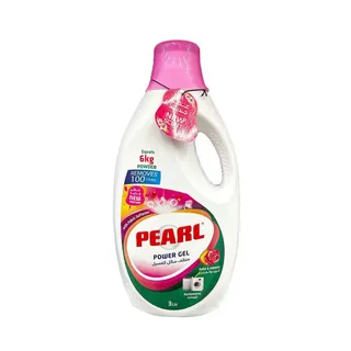 Pearl Rose & Amber Power Gel Detergent With Fabric Softener 3L