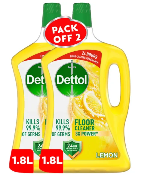 Dettol Lemon Antibacterial Floor Cleaner