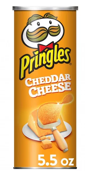 Pringles Cheddar Cheese Chips 5.5Oz