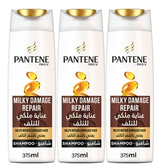Pantene Pro-V Milky Damage Repair Shampoo 3X375Ml