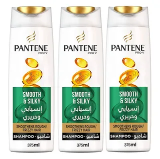 Pantene Pro-V Smooth & Silky Shampoo 3X375Ml