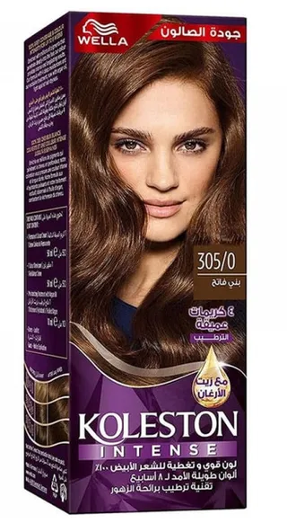 Wella Koleston Creme 305/0 Light Brown Hair Color 1 piece