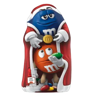 M&M's Santa Shaped Milk Chocolate 100G