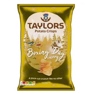 Taylors Curry Potato Crisps 150G