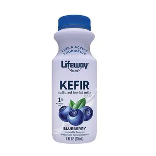 Lifeway Kefir Cultured Low-Fat Blueberry Milk 236Ml