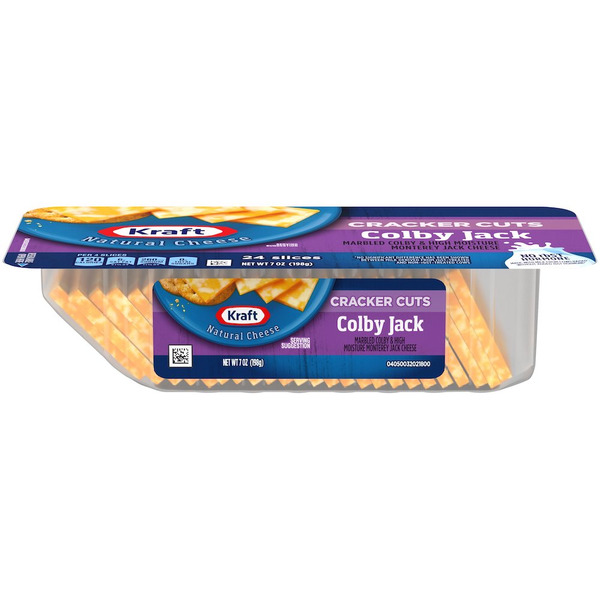 Kraft Natural Colby Jack Cheese Cracker Cuts 198G