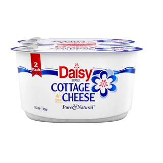 Daisy 4% Milk Fat Minimum Cottage Cheese 2X150G