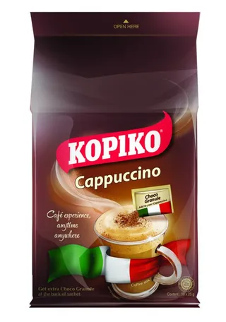 Kopiko Cappuccino With Choco Granule Instant Coffee