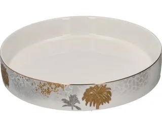 Into Home Arabesque Palms Bowl 28X5Cm