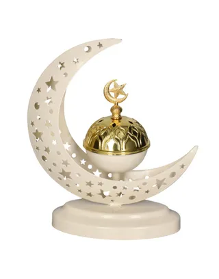 City Moon Shape Incense Biege Burner 24Cm