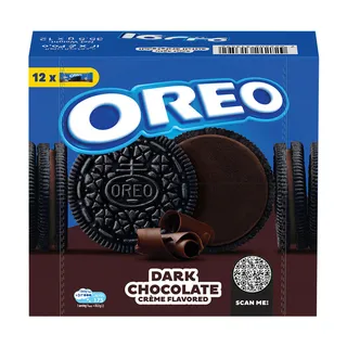 Oreo Dark Chocolate Crème Falvoured Biscuit 12X35.5G