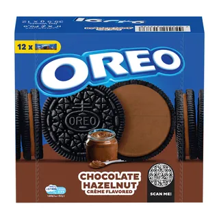 Oreo Chocolate Hazelnut Crème Flavoured Biscuit 12X35.5G