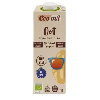 Ecomil No Added Sugar & Organic Oat Drink 1L