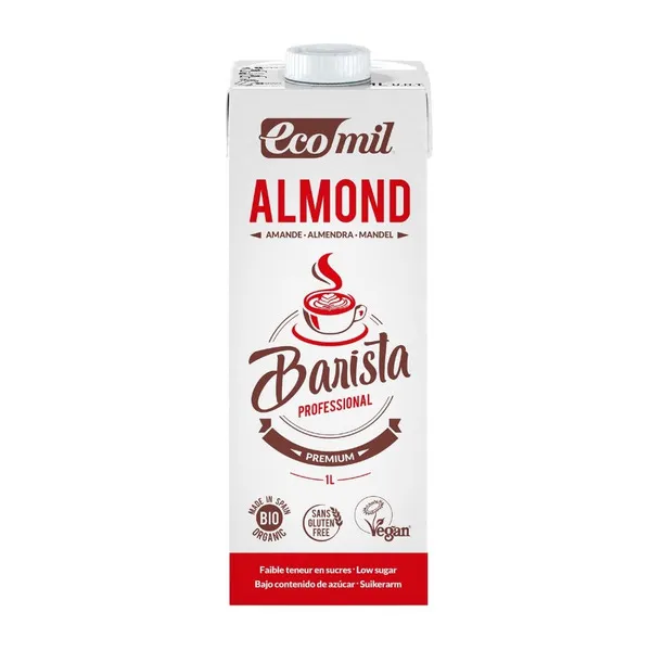 Ecomil Barista Organic Almond Drink 1L
