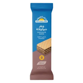 Natureland Organic Prebiotic Chocolate Wafer Bar 30G