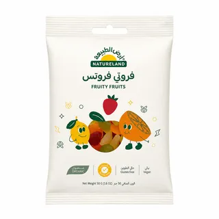 Natureland Organic Fruity Fruits Snack 50G