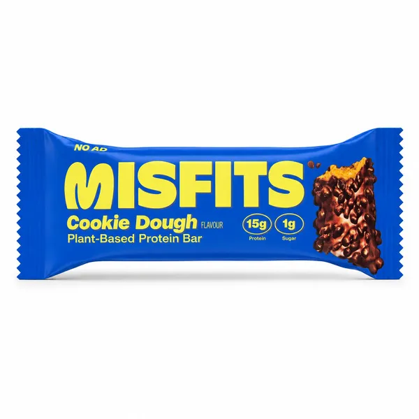 Misfits Plant Based Protein Bar Cookie Dough 50G