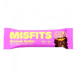 Misfits Plant Based Protein Bar Brownie Batter 50G