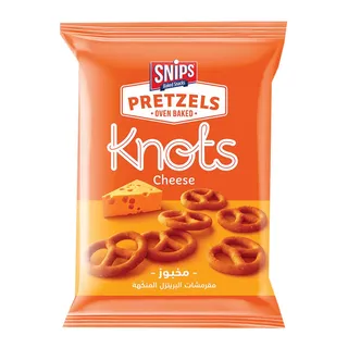 Snips Cheese Pretzels Knots 250G