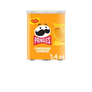 Pringles Cheddar Cheese Grab & Go Potato Crisps 1.4Oz